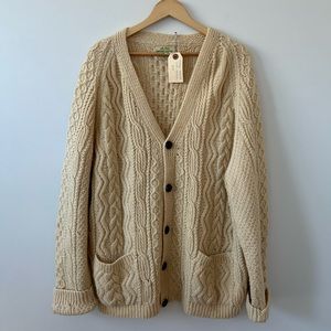 Vintage Irish Knit Cardigan